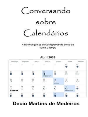 cover image of Conversando sobre Calendários